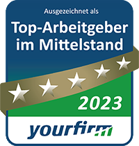Siegel Top Arbeitgeber 2023