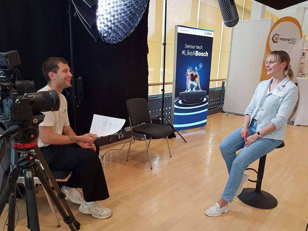 Ulrike Passlak Clusterkonferenz Interview microTec Südwest Baden-Baden 2025