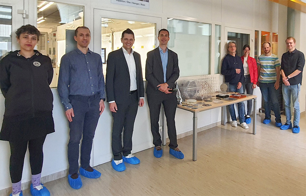 Besuch des Prorektorats der Universität Stuttgart am IMS