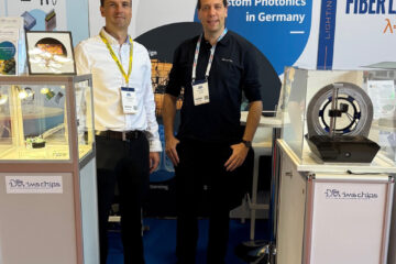 IMS CHIPS auf der ECOC 2025 in Kopenhagen: Dr. Mathias Kaschel, Dr. Kevin Edelmann